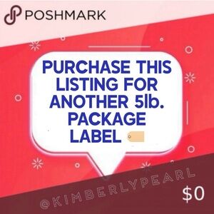5lb Package Label 🏷️